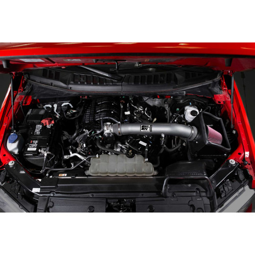 K&N F-150 3.3L High Flow Cold Air Intake - Aluminum Tube (2018-2024)