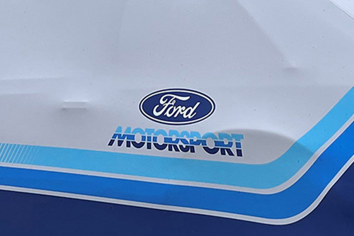 Ford Racing Mustang Motorsport Indoor Car Cover - Gray/Blue (1979-1993)