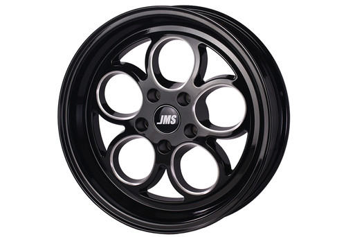 JMS Mustang Savage Series Rear Wheel - Black Diamond Cut - 15x10 (1994-2004)