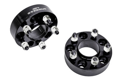 [Open Box] Steeda Mustang 1" Hubcentric Billet Aluminum Wheel Spacer - Pair (1994-2014)
