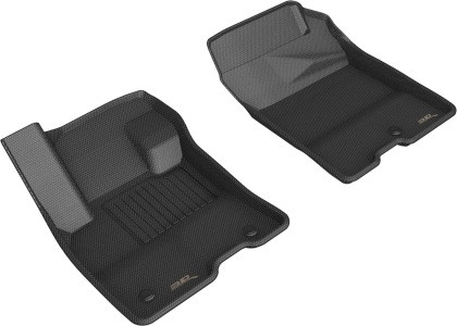 3D MAXpider L1FR14411509 Maverick Hybrid Kagu All-Weather Front Floor Liners - Black (2022-2025)
