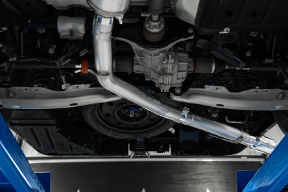 MBRP Maverick 2.0L AWD Armor Pro Street Series Single Rear Exit Cat-Back Exhaust (2022-2025)