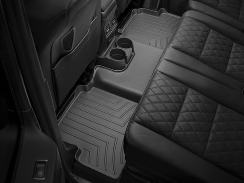 WeatherTech 4417452 Maverick Hybrid Floor Liners - Rear/Black (2022-2024)