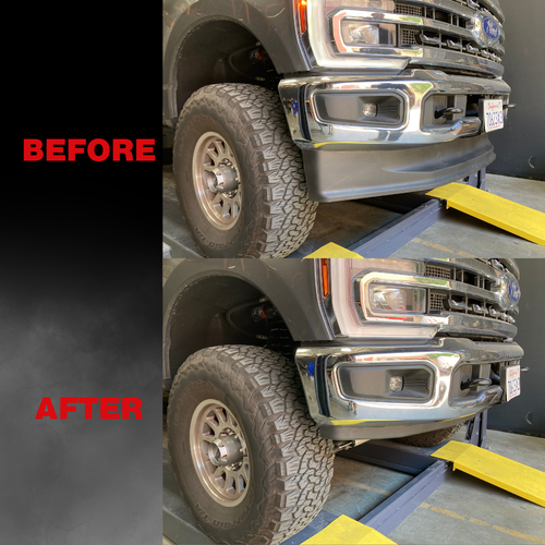 S&B Filters F-250/F-350 Low Profile Tremor-Style Front Valence (2011-2026)