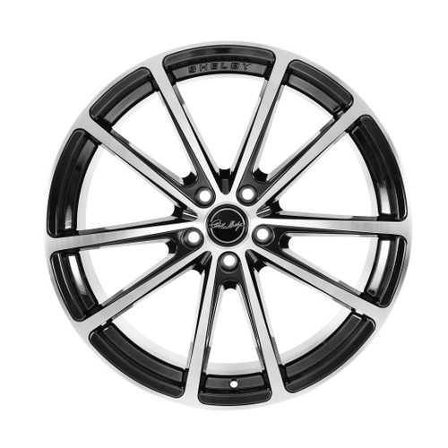 Carroll Shelby Wheels Mustang CS10 Flow-Formed Black w/ Machined Face Wheel - 20x9.5 (2005-2026)