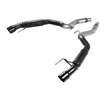 Flowmaster Mustang 5.0L Outlaw Axle-Back Exhaust System - Black Ceramic Tips (2015-2017)