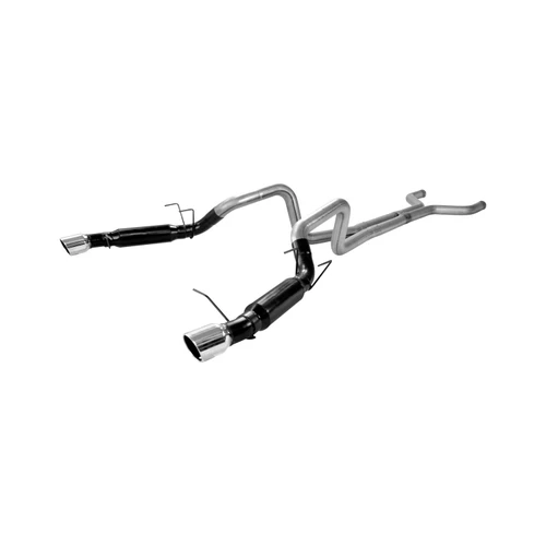 Flowmaster Mustang 5.0L Outlaw Cat-Back Exhaust System - Polished Tips (2013-2014)