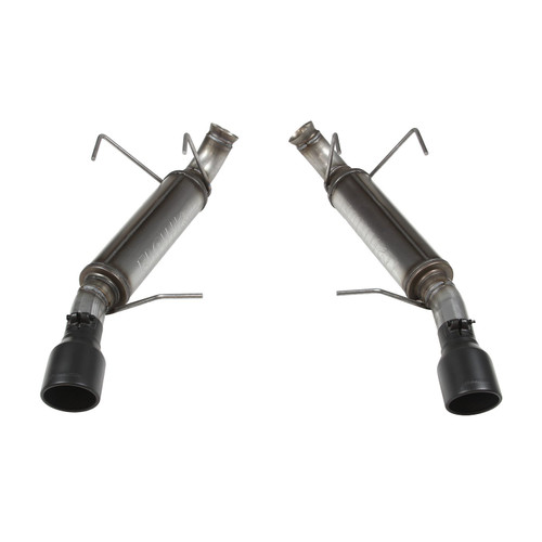 Flowmaster Mustang 3.7L Flow FX Axle-Back Exhaust System - Black Ceramic Tips (2011-2014)