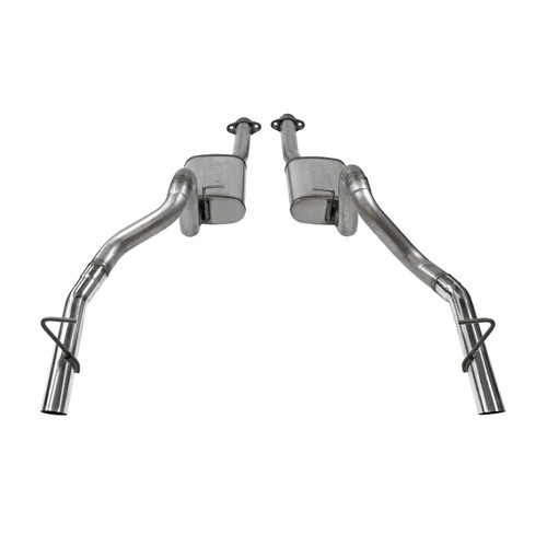 Flowmaster Mustang 5.0L Flow FX Cat-Back Exhaust System - Polished Tips (1986-1993)