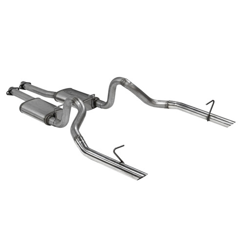 Flowmaster Mustang 5.0L Flow FX Cat-Back Exhaust System - Polished Tips (1986-1993)