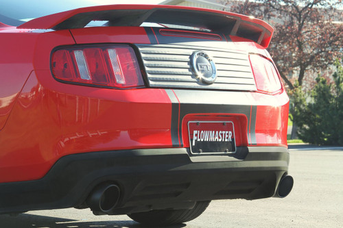 Flowmaster Mustang 5.0L Flow FX Axle-Back Exhaust System - Black Ceramic Tips (2011-2012)