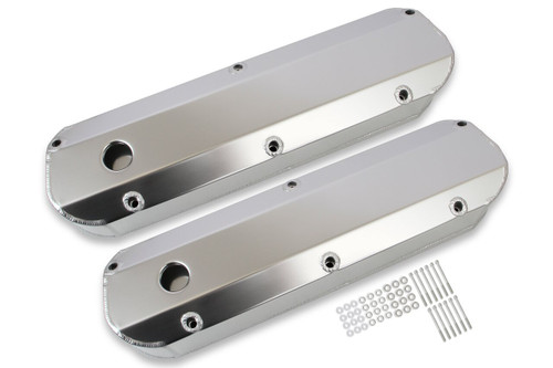 Mr. Gasket Mustang 5.0L Fabricated Aluminum Valve Cover Kit - Silver (1979-1985)