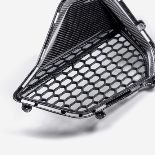 Anderson Composites Mustang GT Carbon Fiber Front Bumper Inserts (2024-2025)