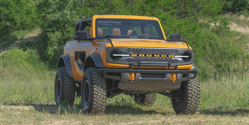 Anchor Room Bronco Headlight Surround Vinyl Tint Kit (2021-2023)