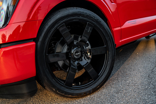 Velgen Wheels F-150 DDR VFTS6 Gloss Black Wheel & Tire Package - 24x10 +30 (2015-2025)