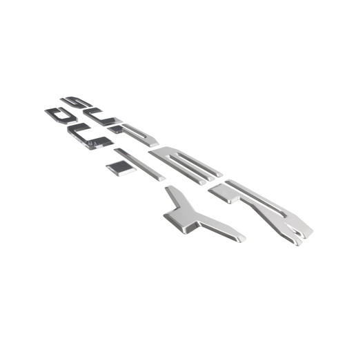 Putco Super Duty Hood Lettering Kit - Stainless Steel (2023-2026)