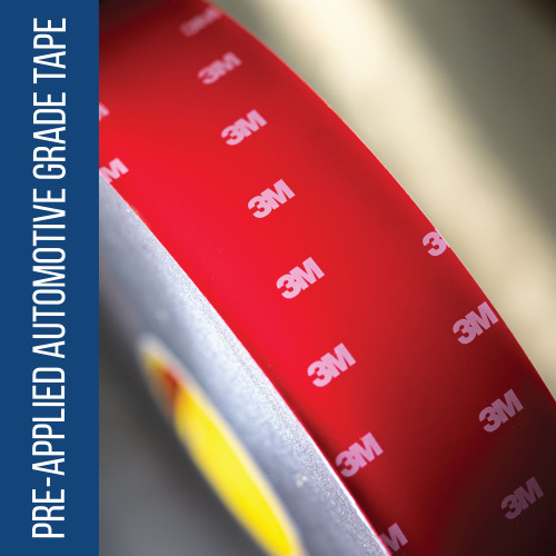 Putco F-150 Tailgate Lettering Kit - Stainless Steel (2021-2026)