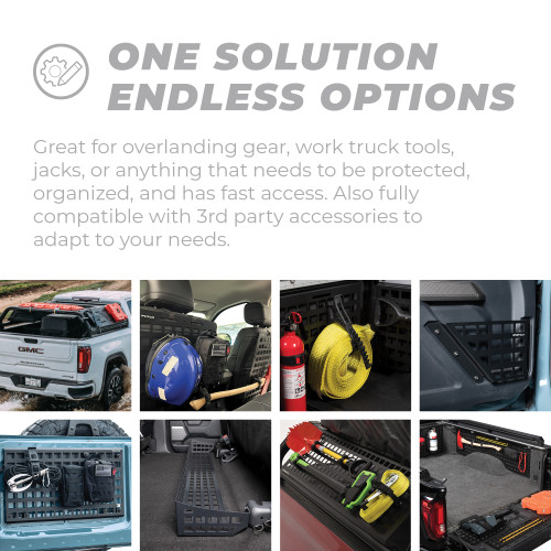 Putco Bronco Molle Panel - Driver Side Cargo Area (2021-2026)