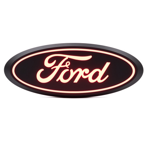 Putco F-150 Luminix Red LED Rear Tailgate Emblem - Excl Platinum & Limited (2015-2026)