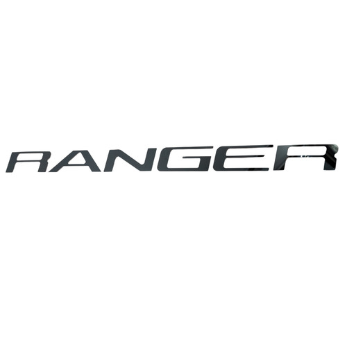 Putco Ranger Tailgate Lettering Kit - Black Platinum (2024-2026)