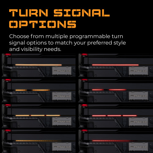 Putco F-150 Freedom Blade Tailgate LED Light Bar - Factory LED Tail Lamps (2021-2023)