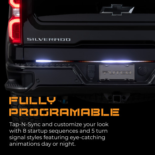 Putco F-150 Freedom Blade Tailgate LED Light Bar - Factory LED Tail Lamps (2021-2023)