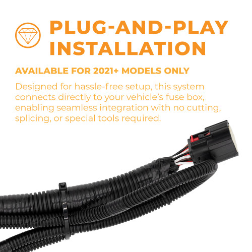 Putco F-150 Luminix White LED Front Grille Emblem w/ Front Camera & Spray Washer (2024-2026)