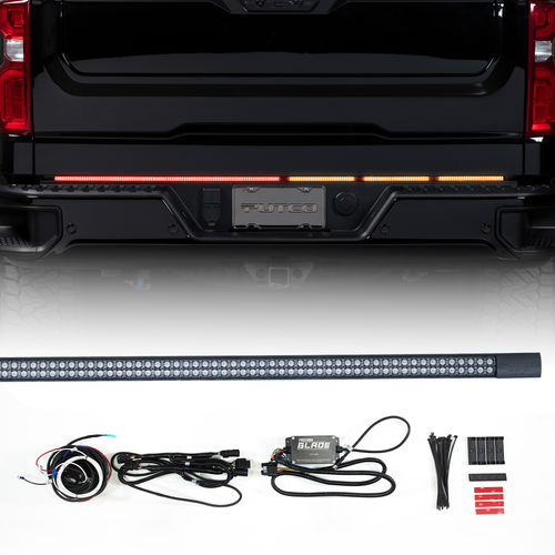 Putco Super Duty Freedom Blade Tailgate LED Light Bar - Factory Halogen Tail Lamps (2024-2026)