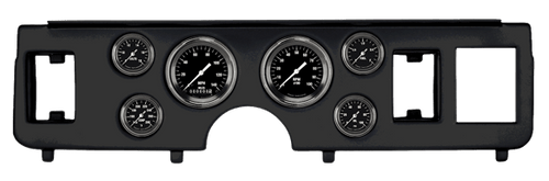 Classic Instruments Mustang 6pc Gauge Cluster Kit - Black Panel w/ Hot Rod Series Full-Sweep Gauges (1979-1986)