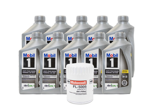 Mustang 30-1020-102 GT 5.0L Mobil 1 Synthetic Oil Change Kit - 5W30 (20-26)