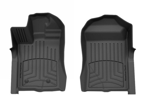WeatherTech Ranger HP Front Floorliners - Black/Carpet Floor (2024-2025)