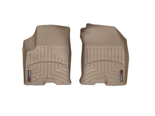 WeatherTech Focus DigitalFit Front Floorliners w/ 1 DS Hook - Tan (2008-2011)