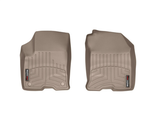 WeatherTech Focus DigitalFit Front Floorliners w/ 2 DS Posts - Tan (2010-2012)
