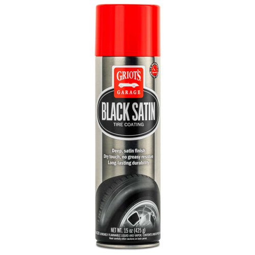Griots Garage Black Satin Tire Coating (Aerosol) - 15oz