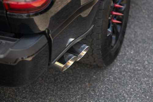 MBRP F-150 2.7L/3.5L/5.0L Armor Lite 3" Cat-Back Exhaust - Dual Single Side Exit (2021-2025)