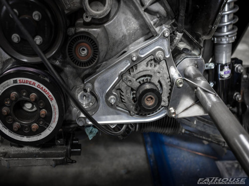 Fathouse Performance Mustang GT/GT350/GT500 Billet Motor Plates (2011-2023)