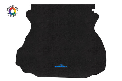 Steeda 20-1094-101 Mustang Coupe Embroidered Black Cutpile Trunk Mat (94-04)