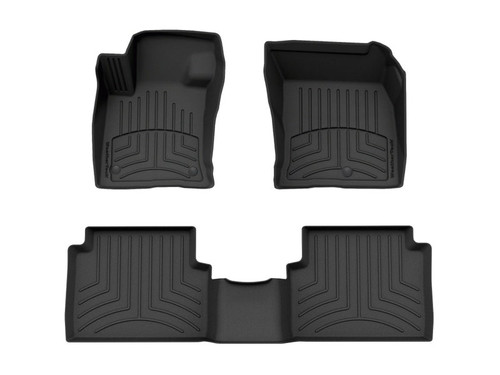 WeatherTech Maverick Gas HP Front & Rear Floorliners - Black (2022-2024)