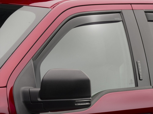 WeatherTech Maverick Front Window Deflectors - Dark Tint (2022-2026)