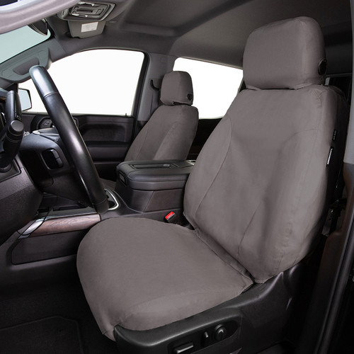 Covercraft Maverick Polycotton SeatSaver Front Seat Covers - Misty Grey (2022-2026)
