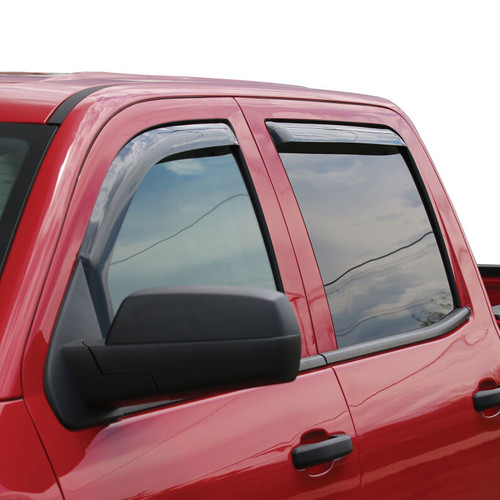 Westin Maverick In-Channel Front & Rear Wind Deflectors - Matte Black (2022-2026)
