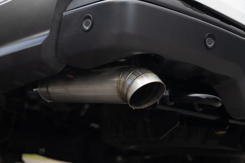 MBRP Ranger Raptor 3.0L Armor Pro 3" Dual Rear Exit Turndown Axle-Back Exhaust (2024-2026)