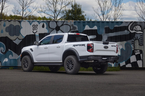 MBRP Ranger Raptor 3.0L Armor Pro 3" Dual Rear Exit Turndown Axle-Back Exhaust (2024-2026)