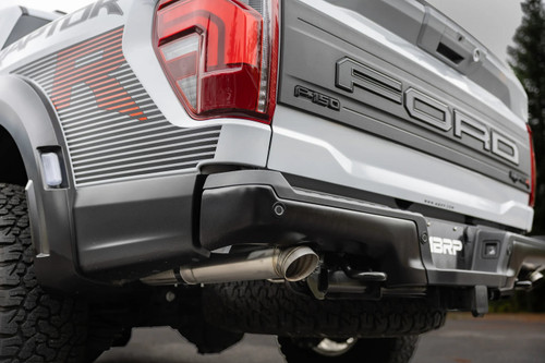 MBRP F-150 Raptor/Raptor R Armor Pro 3" Dual Rear Exit Turndown Axle-Back Exhaust (2022-2026)