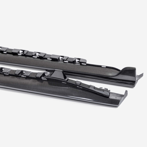 Anderson Composites Mustang Type-GT5 Carbon Fiber Side Rocker Panel Splitters (2024-2025)