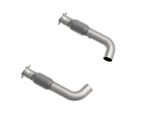 Kooks Mustang GT/Dark Horse 3" SS GREEN Catted Connection Pipes - For Kooks Headers (2015-2024)