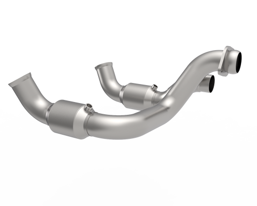 Kooks 14003400 Super Duty 7.3L 3" SS H.O. GREEN Catted Connection Pipes - For Kooks Headers (20-22)