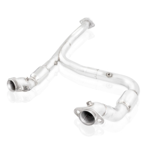 Stainless Works F-150 2.7L 3in Downpipes w/ High-Flow Cats (2015-2020)