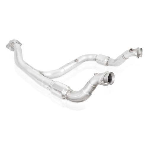 Stainless Works F-150 3.5L 3in Downpipes w/ High-Flow Cats (2015-2020)