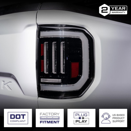 Form Lighting Maverick LED Tail Lights - Smoked (2022-2024)